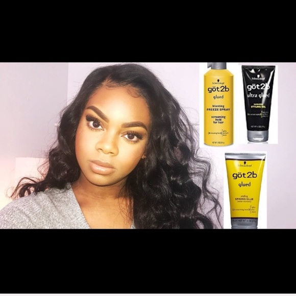 3 PACK 6 OZ GOT2B YELLOW BOTTLE Glue Gel Bundle